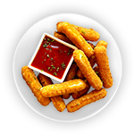 Breaded Mozzarella Sticks (4) 